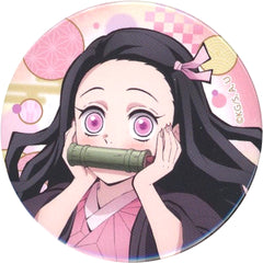 Demon Slayer: Kimetsu no Yaiba Nezuko Kamado Random Can Badge Total Concentration Exhibition Mugen Train & Entertainment District Arc Limited Buttons [USED]
