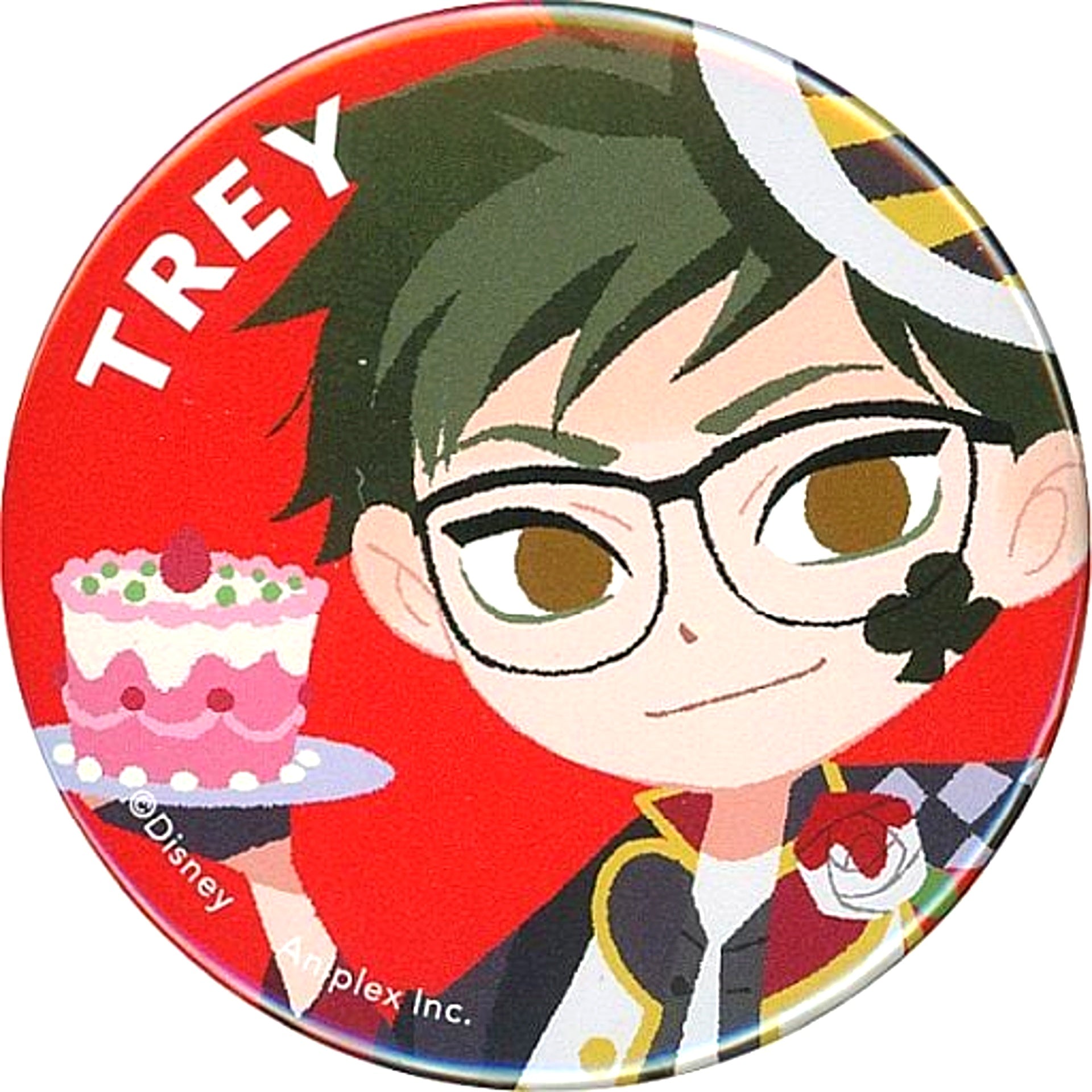 Trey Clover Disney Twisted Wonderland Button Collection Gurihiru Art Ver. Gurihiru ART POP UP STORE in Loft [USED]