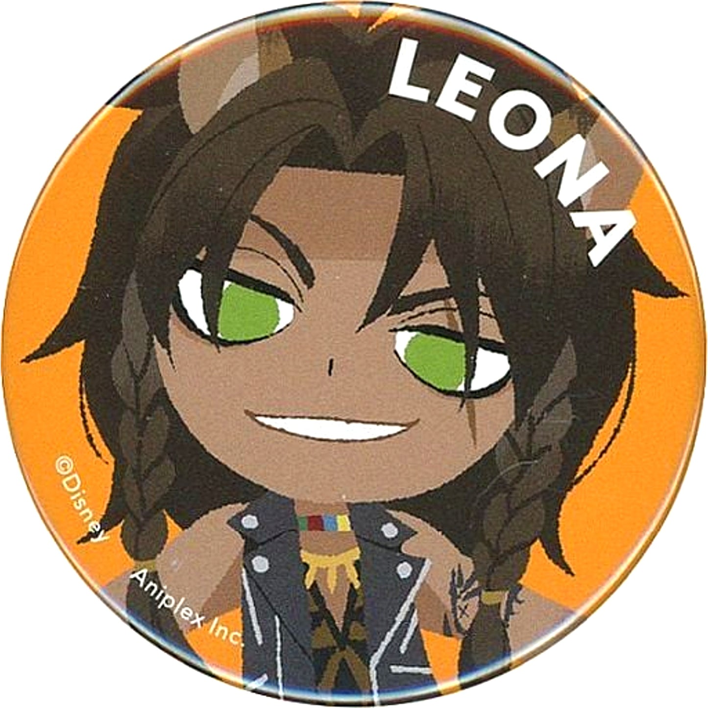 Leona Kingscholar Disney Twisted Wonderland Button Collection Gurihiru Art Ver. Gurihiru ART POP UP STORE in Loft [USED]