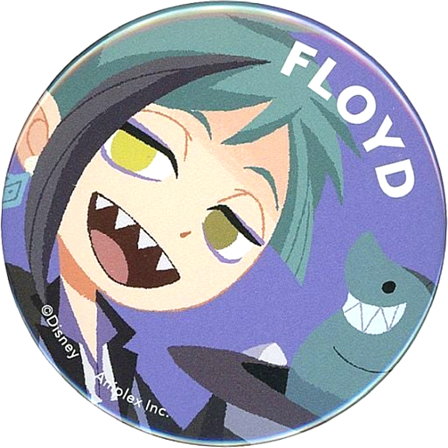 Floyd Leech Disney Twisted Wonderland Button Collection Gurihiru Art Ver. Gurihiru ART POP UP STORE in Loft [USED]