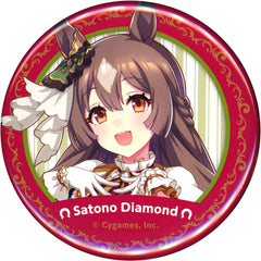 Satono Diamond Uma Musume Pretty Derby Official Button New Stars Rose Ver. 4th EVENT SPECIAL DREAMERS!! [USED]