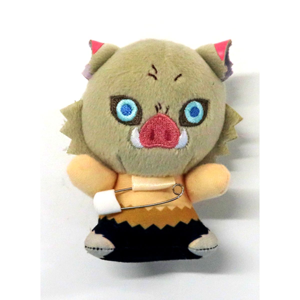 Inosuke Hashibira Demon Slayer: Kimetsu no Yaiba Kuttsuki Plush Badge vol.4 [USED]
