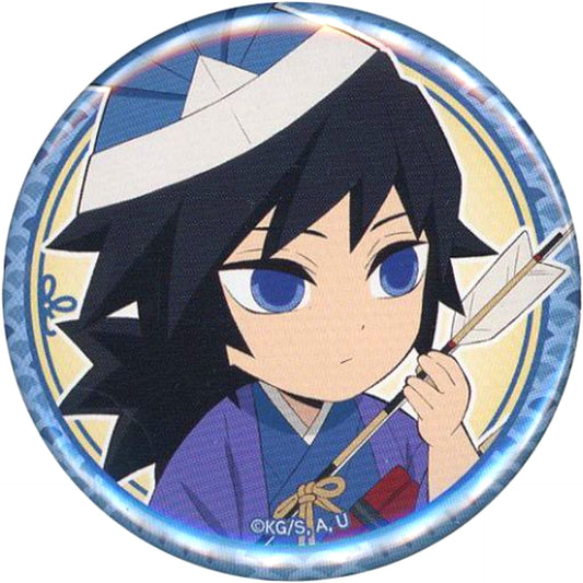 Giyu Tomioka Demon Slayer: Kimetsu no Yaiba x ufotable Cafe x Machi Asobi CAFE Children's Day Event 2022 Random 57mm Button A [USED]