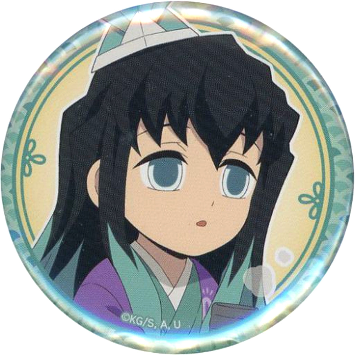 Muichiro Tokito Demon Slayer x ufotable Cafe x Machi Asobi CAFE Childrens Day Event 2022 Random 57mm Button B [USED]