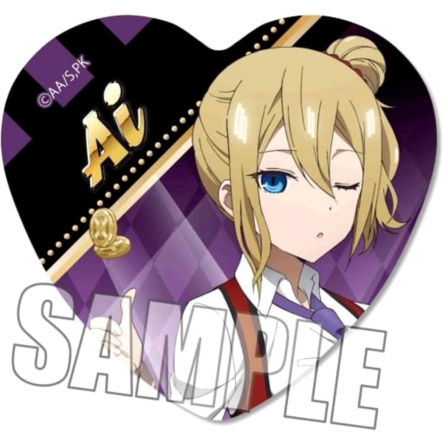 Kaguya-sama: Love is War Season 2 Ai Hayasaka Dealer Ver. Heart Can Badge Buttons [USED]