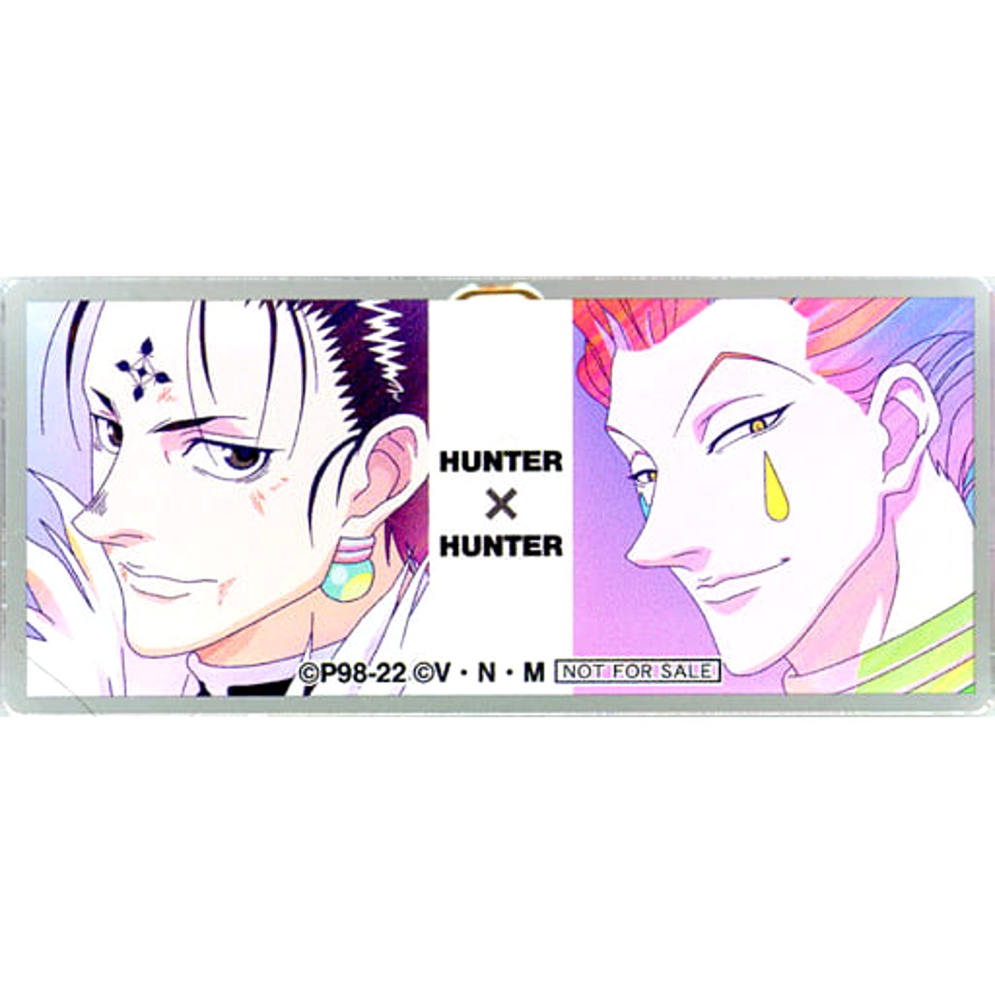 Chrollo Lucilfer Hisoka Morow Hunter x Hunter Ani-Art Acrylic Name Plate Ver.B animate Limited Box Purchase Privilege [USED]