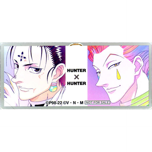Chrollo Lucilfer Hisoka Morow Hunter x Hunter Ani-Art Acrylic Name Plate Ver.B animate Limited Box Purchase Privilege [USED]
