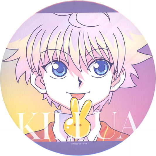 Hunter x Hunter Killua Zoldyck Ani-Art Clear Label BIG Button [USED]