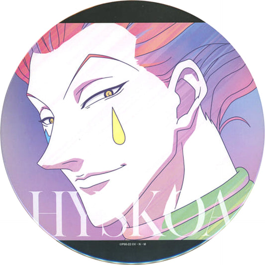 Hunter x Hunter Hisoka Ani-Art Clear Label BIG Button [USED]