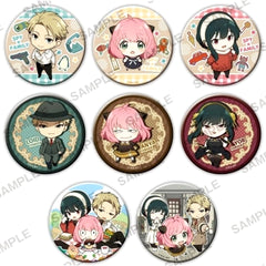 SPY x FAMILY Anya Forger & Others Can Badge +76 All 8 Types Set Buttons [USED]