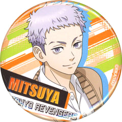 Tokyo Revengers X Manekineko Takashi Mitsuya Trading Can Badge Buttons [USED]