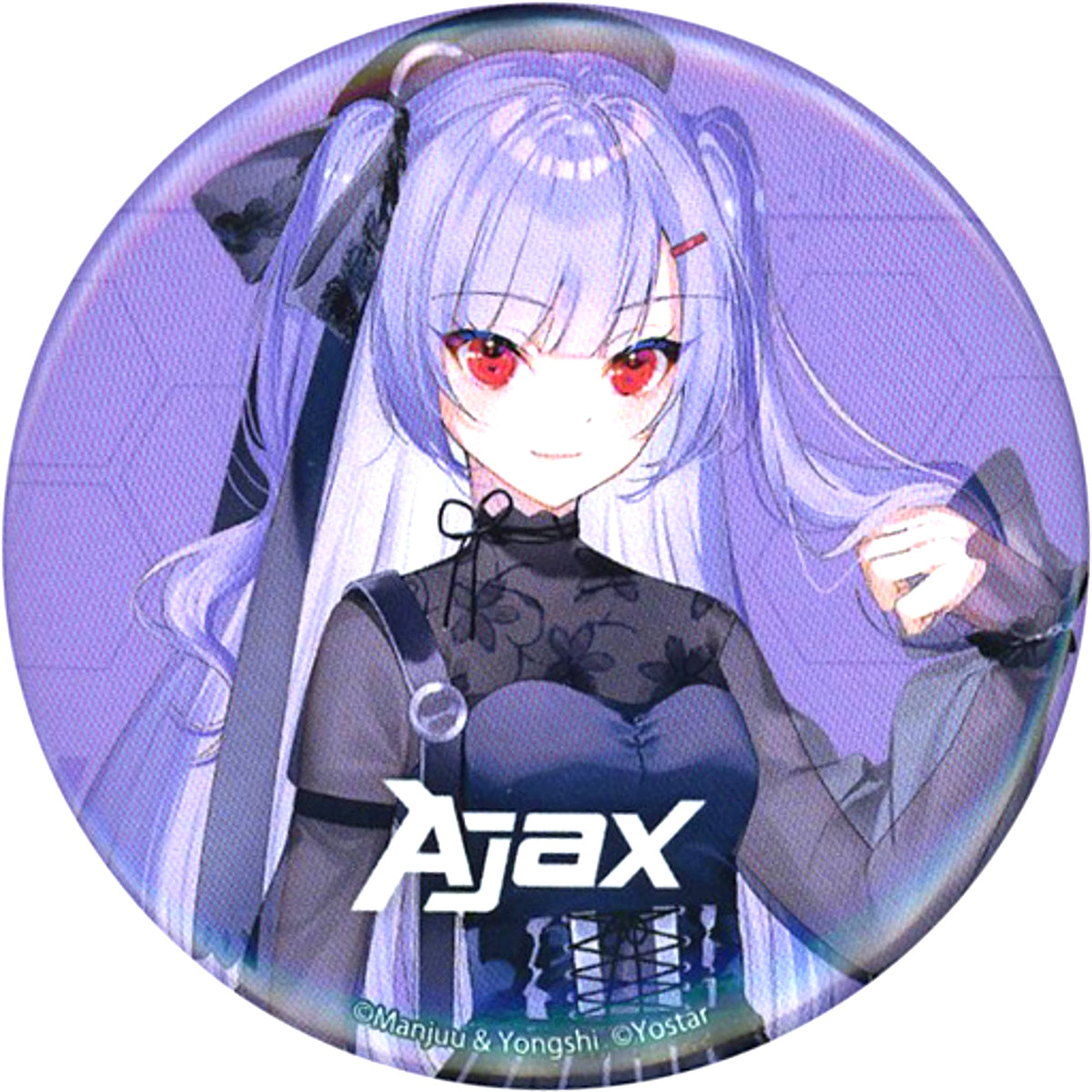 Ajax Azur Lane Button BLACK COLLECTION by ZOZOTOWN Purchase Bonus [USED]