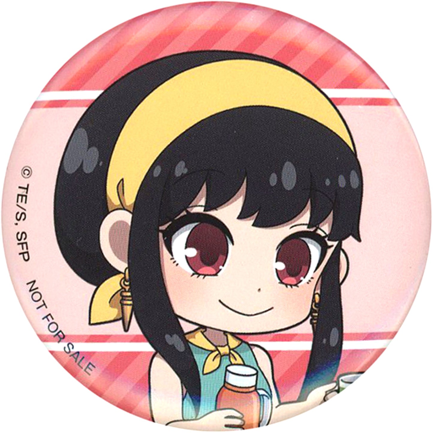 Yor Forger - SD / Picnic Badge SPY x FAMILY x GiGO Campaign Crane Game Bonus [USED]