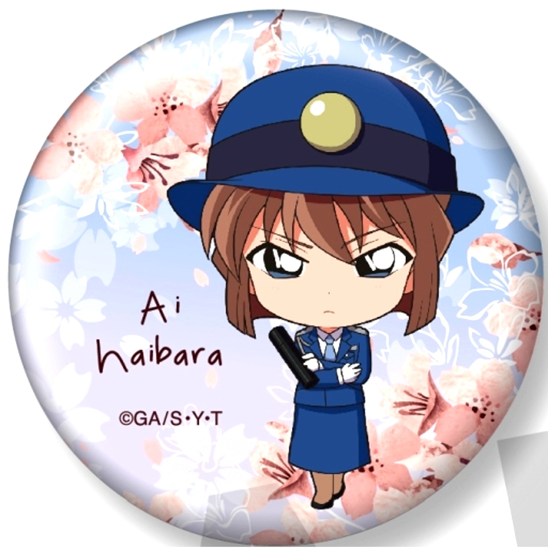 Ai Haibara Detective Conan Niitengo Button Collection SAKURA Graduation Ver. [USED]