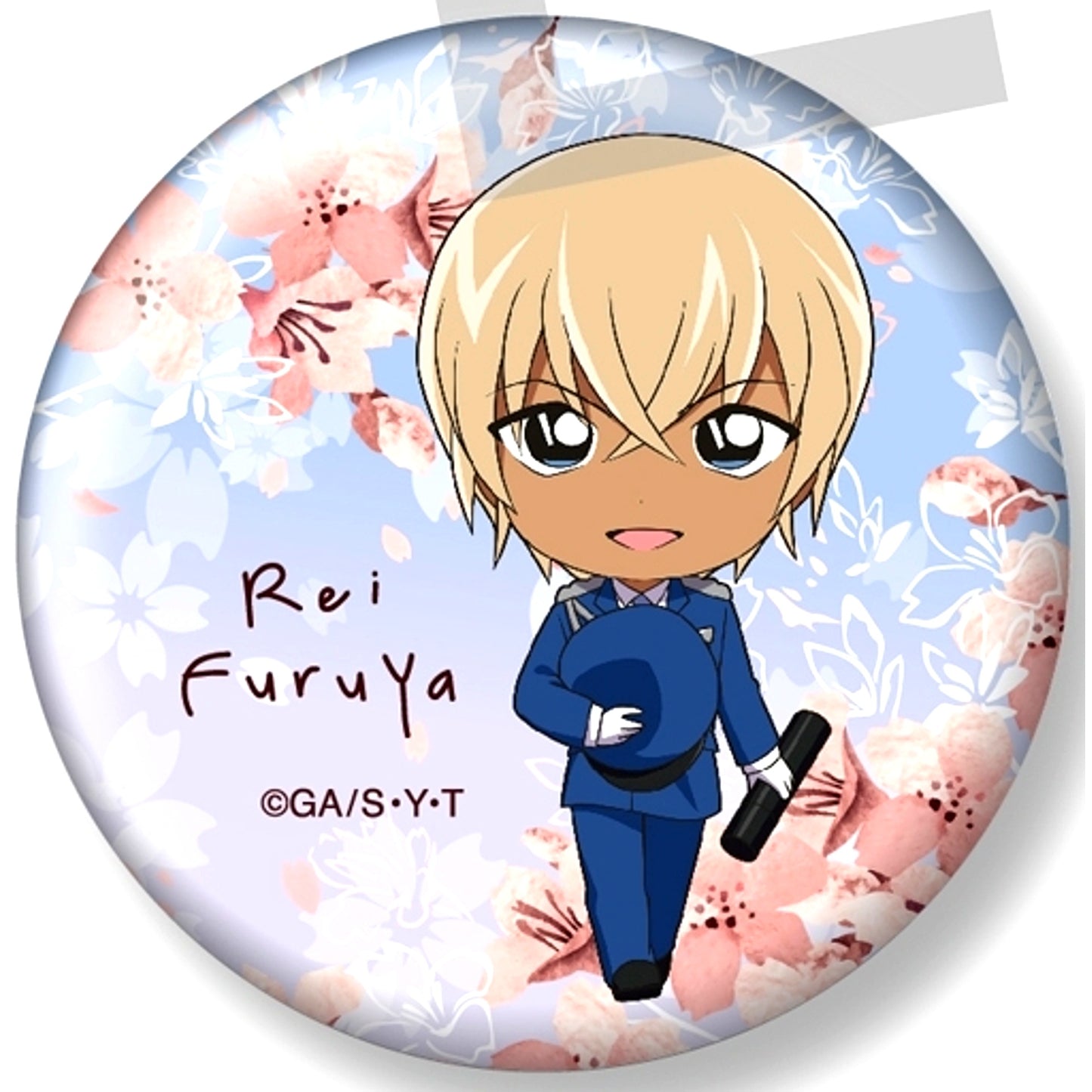 Rei Furuya Detective Conan Niitengo Button Collection SAKURA Graduation Ver. [USED]