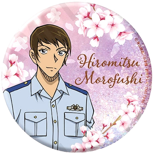 Hiromitsu Morofushi Detective Conan Big Glitter Random Button Vol.3 Sakura Ver. [USED]