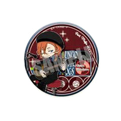 Bungo Stray Dogs Chuya Nakahara Trading Mat Can Badge Jazz Night Ver. Buttons [USED]
