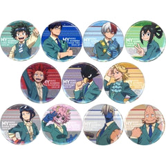 My Hero Academia Fumikage Tokoyami & Others Trading Can Badge A Ultra Event Hero Fes. 2022 Limited All 11 Types Set Buttons [USED]