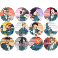 My Hero Academia Katsuki Bakugo & Others Trading Can Badge B Ultra Event Hero Fes. 2022 Limited All 12 Types Set Buttons [USED]