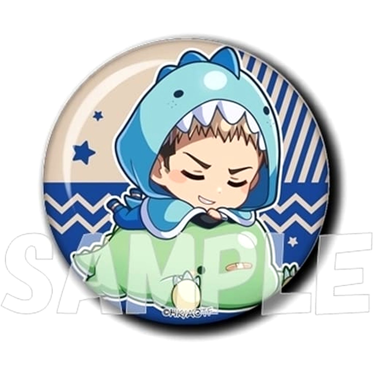 Attack on Titan Jean Kirstein Gyaokore Can Badge Buttons [USED]