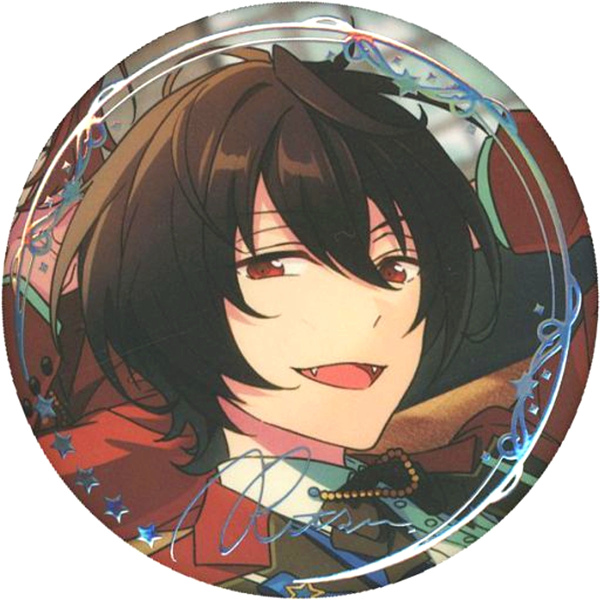 Ritsu Sakuma Ensemble Stars!! 5th Anniversary Kizuna Series Button Knights China Limited [USED]
