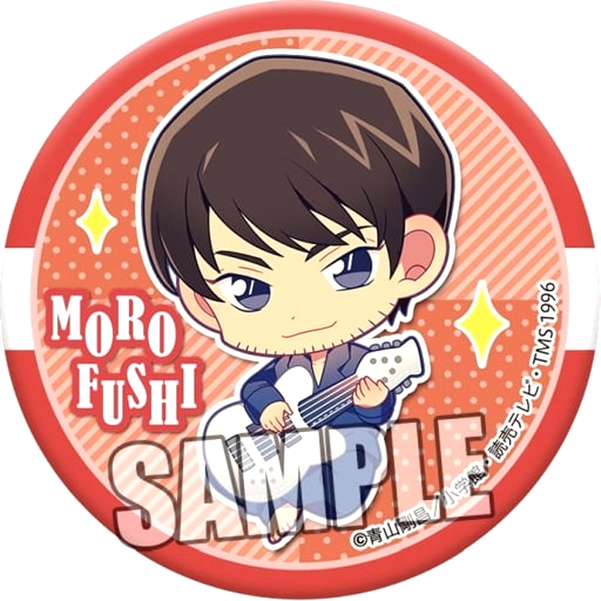 Hiromitsu Morofushi Detective Conan Trading Button Relax Ver. [USED]
