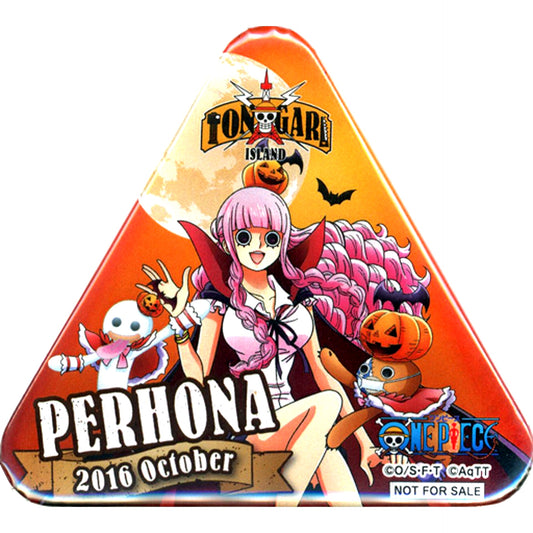 Perona 2016 October One Piece Tongari Button Tongari Island Monthly Seal Rally Mission Clear Prize [USED]