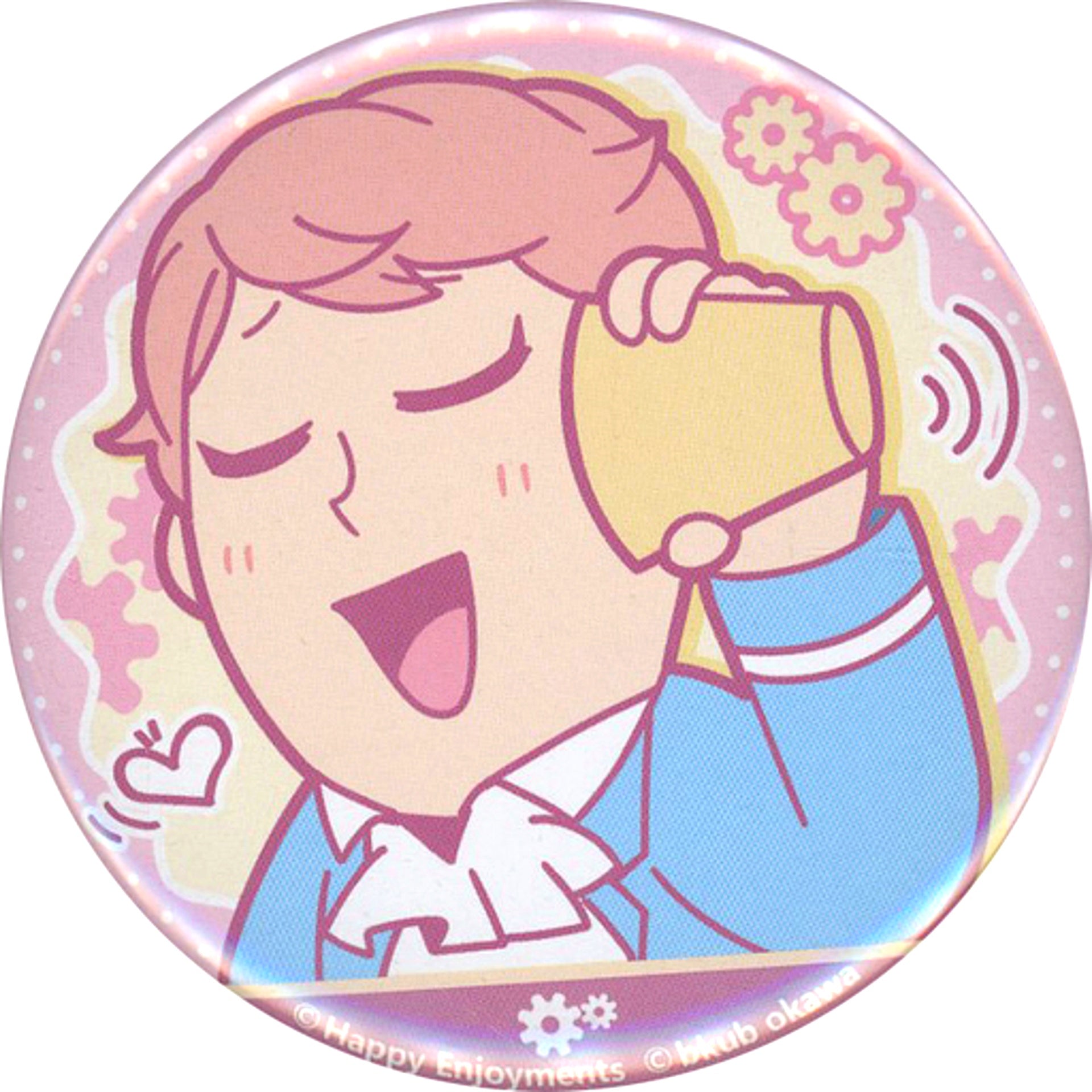 Shu Itsuki Ensemble Stars!! x Bkub Okawa Ensemble Bukubu Stars! Badge Group B China Limited [USED]