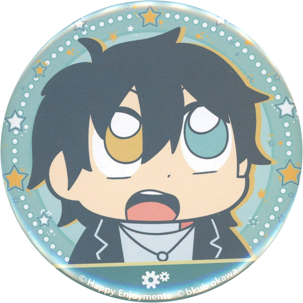Ensemble Stars!! X Bukubu Okawa Mika Kagehira Ensembukubu Stars! Can Badge Group B China Limited Buttons [USED]