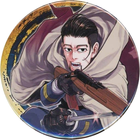 Golden Kamuy Hyakunosuke Ogata Collection Can Badge Part 2 Golden Kamuy Exhibition Limited Buttons [USED]