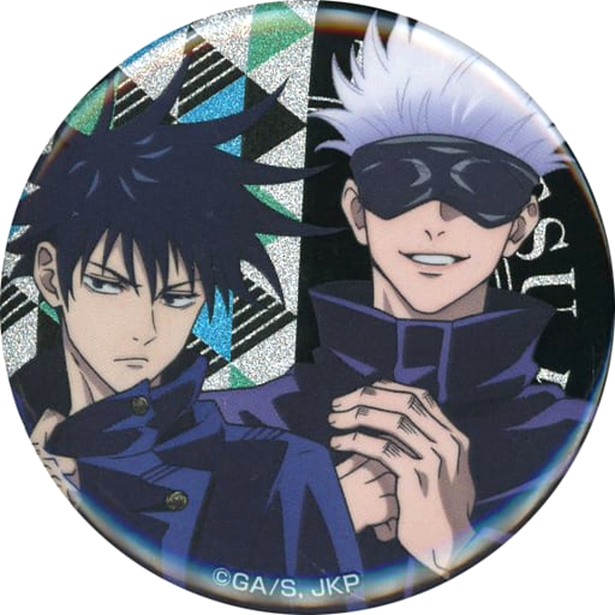 Jujutsu Kaisen Megumi Fushiguro Satoru Gojo Can Badge Collection Vol.2 Don Quijote Limited Buttons [USED]