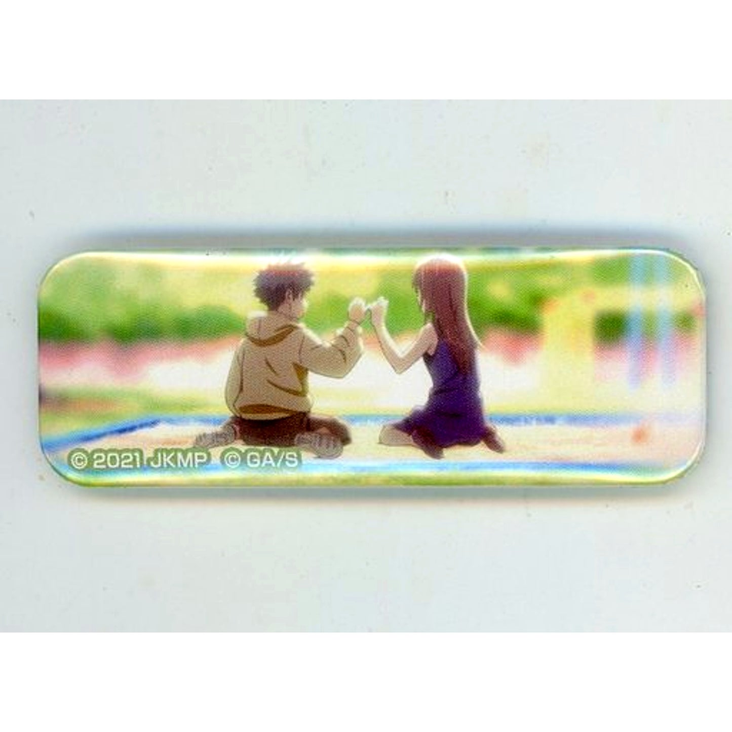 Yuta Okkotsu & Rika Orimoto Jujutsu Kaisen 0 x Don Quijote Scene Shot Square Button Collection [USED]