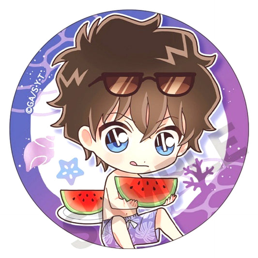 Jinpei Matsuda Detective Conan Trading Button Marine [USED]