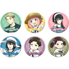 SPY x FAMILY Anya Forger & Others Trading Can Badge All 6 Types Set Buttons [USED]