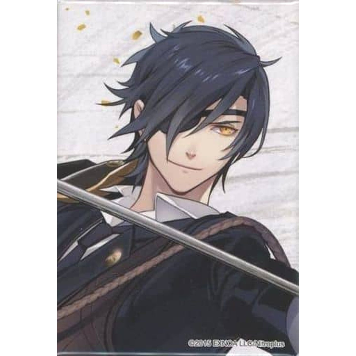 Shokudaikiri Mitsutada Touken Ranbu ONLINE 5th Anniversary Celebration Painting Square Button Collection Part 4 [USED]