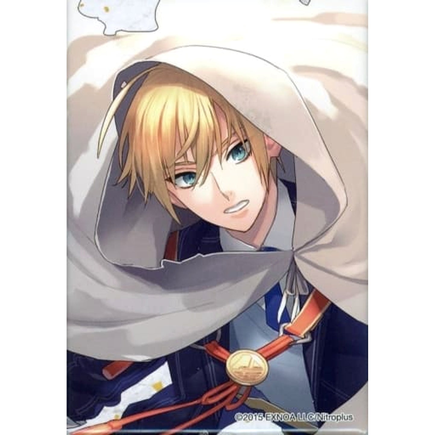 Yamanbagiri Kunihiro Touken Ranbu ONLINE 5th Anniversary Celebration Painting Square Button Collection Part 5 [USED]
