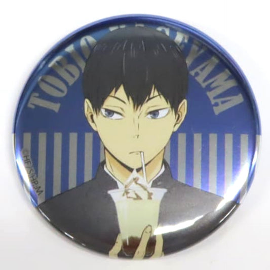 Haikyu!! Tobio Kageyama Metallic Badge Collection Vol.1 Asobi Tsukuse!! in Namja Town Limited Buttons [USED]