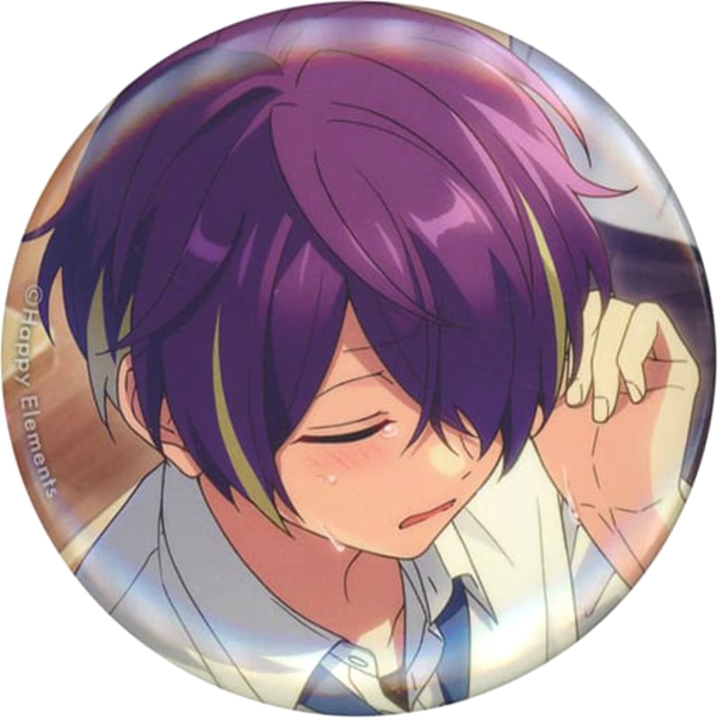 Ensemble Stars!! Shinobu Sengoku Evecolle Can Badge 2021 Winter Casual Side Buttons [USED]