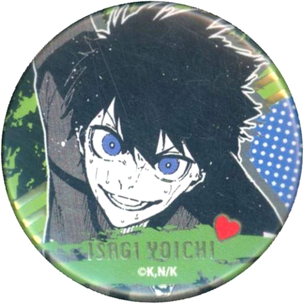 Yoichi Isagi Blue Lock Button Chocolate COMIC [USED]