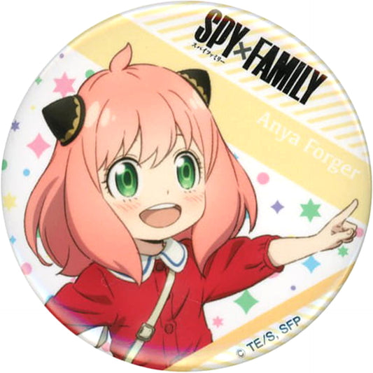 SPY x FAMILY Anya Forger Trading Can Badge Pop Up Shop in Marui Limited Buttons [USED]