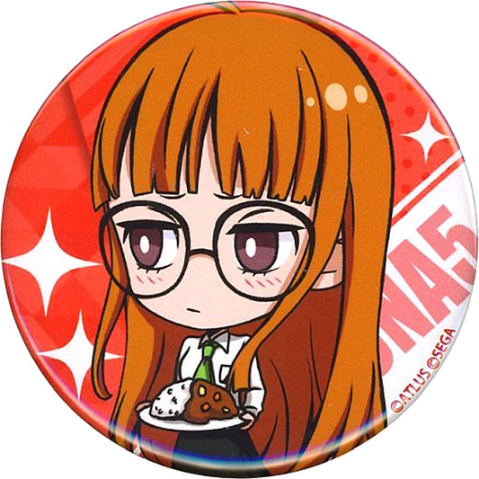 Futaba Sakura Persona 25th Anniversary Sega Collabo Cafe 2nd Term Deformed Button P5 [USED]