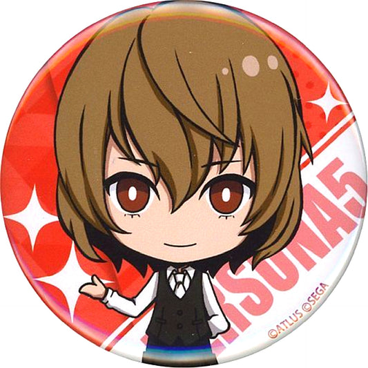 Goro Akechi Persona 25th Anniversary Sega Collabo Cafe 2nd Term Deformed Button P5 [USED]