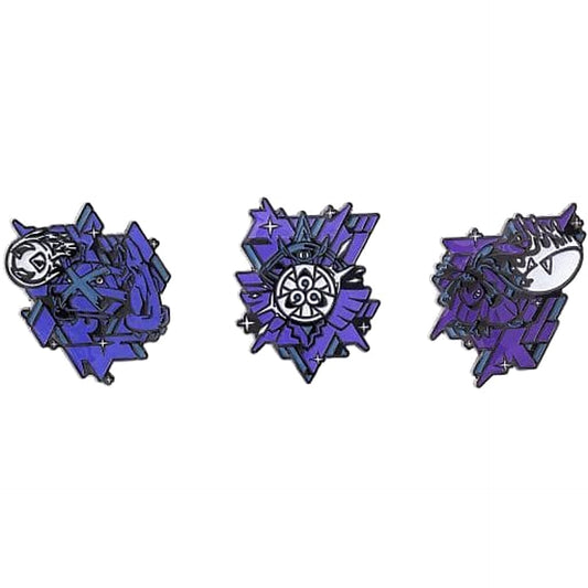Pokemon Metagross Aegislash Mawile Pins Set Cool x Metal Pokemon Center Limited Set of 3 Pins [USED]
