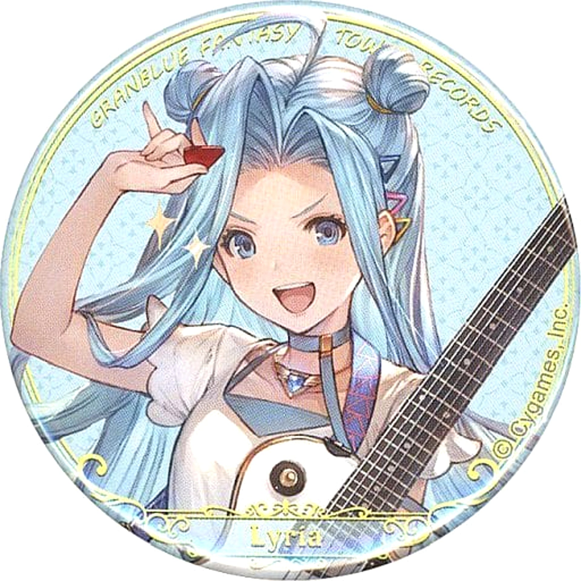 Granblue Fantasy Lyria Trading Can Badge Tower Records Limited Buttons [USED]
