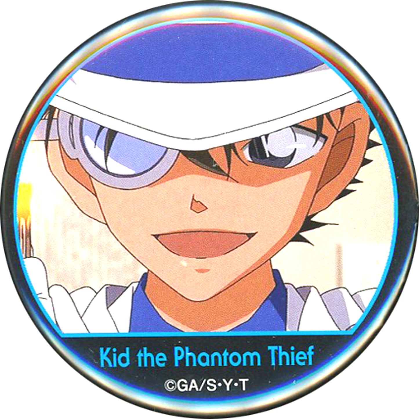 Kaitou Kid Detective Conan Button FAN'S SELECTION [USED]