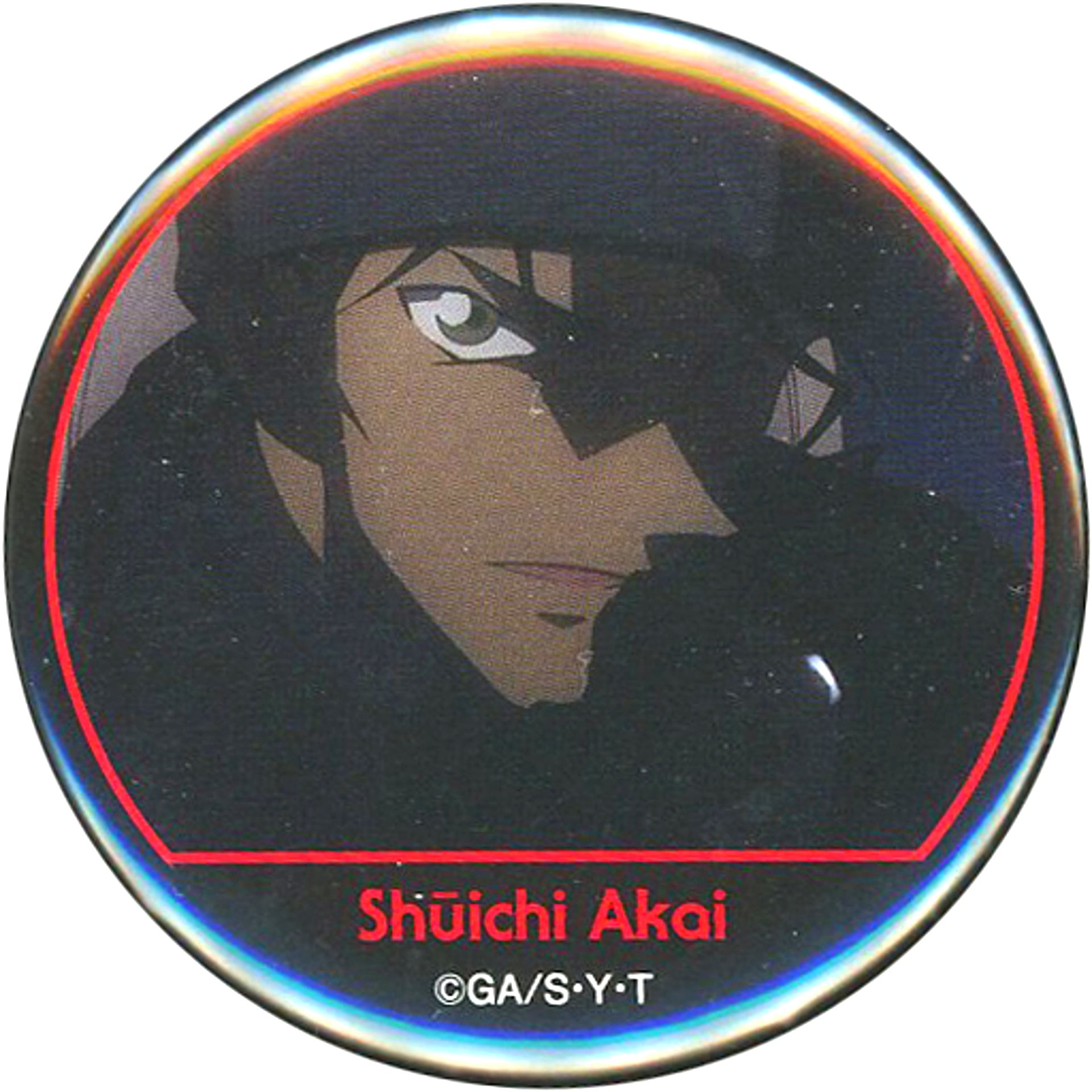Shuichi Akai Detective Conan Button FAN'S SELECTION [USED]