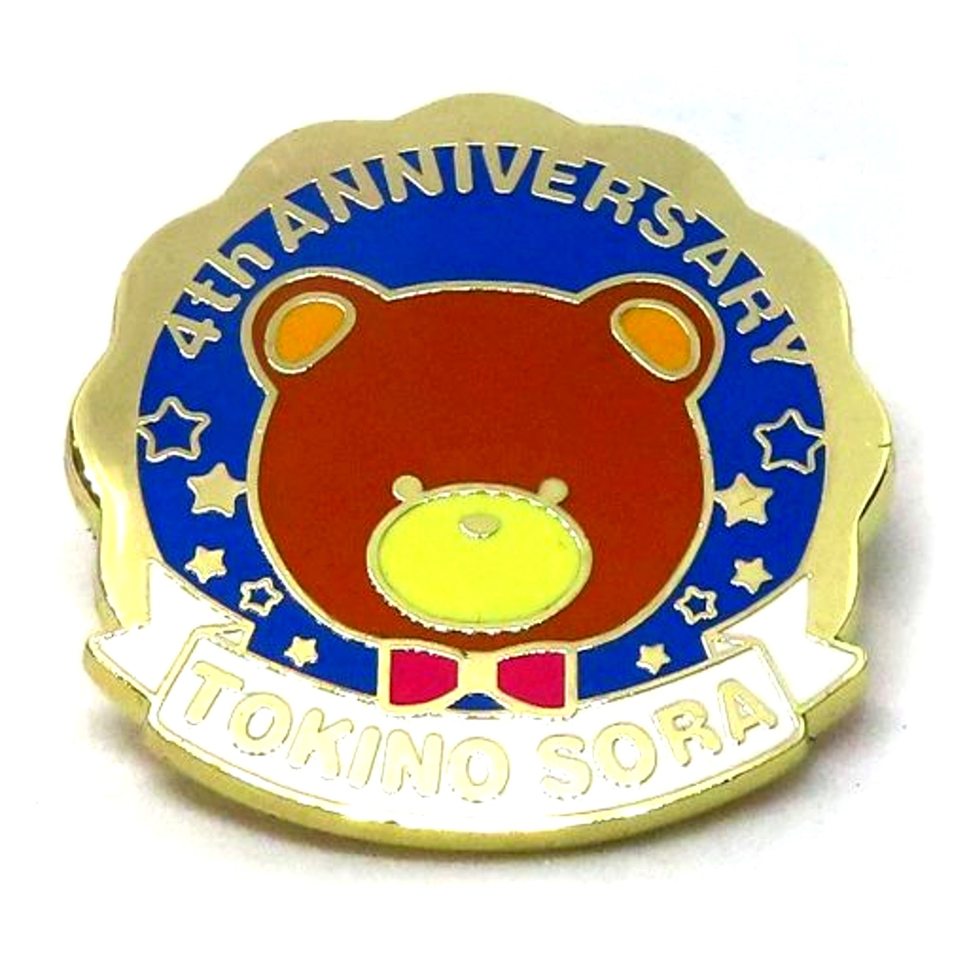 Tokino Sora Hololive Pin Badge Virtual YouTuber 4th Anniversary [USED]