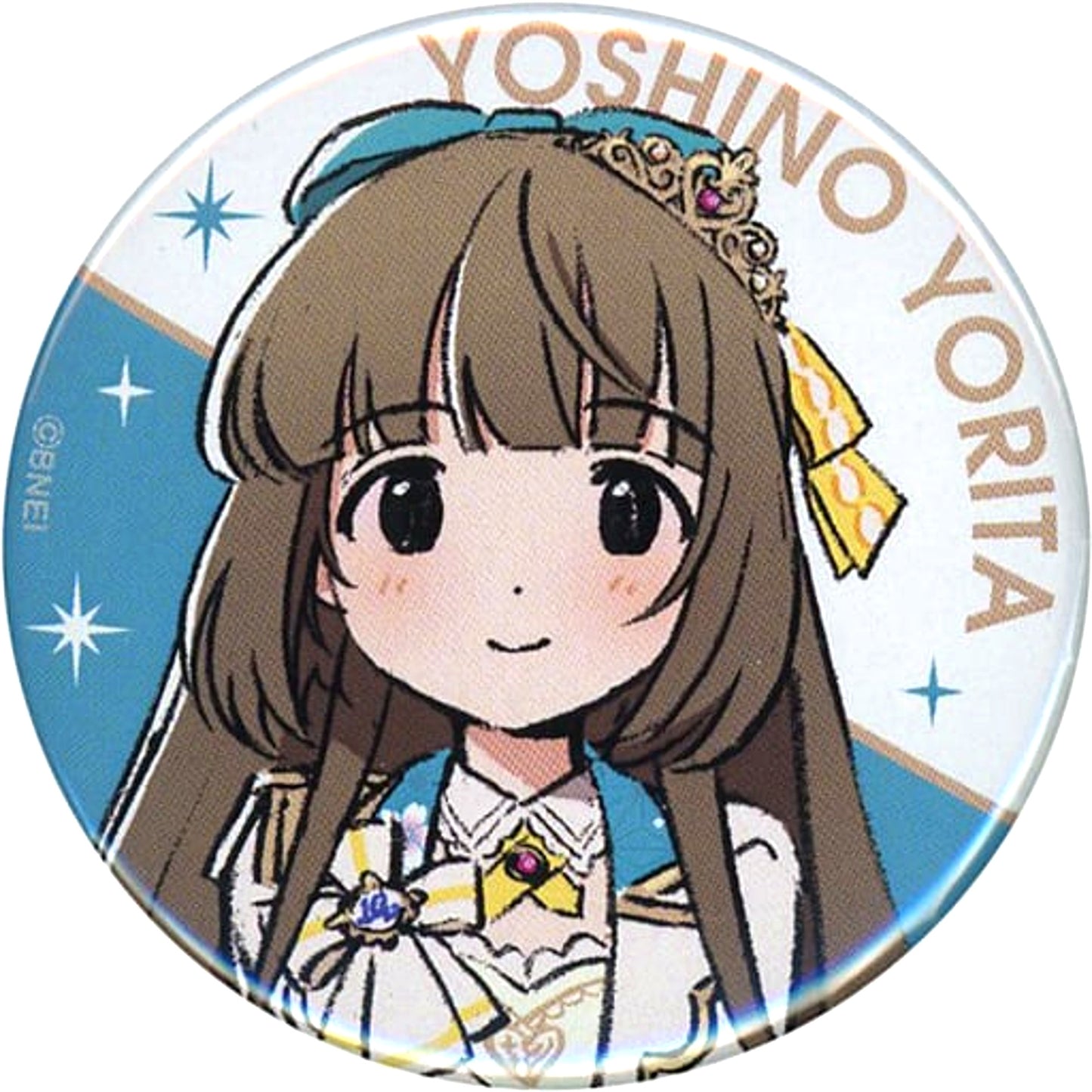 Yoshino Yorita Badge Illustration by Mebachi The Idolmaster Cinderella Girls [USED]