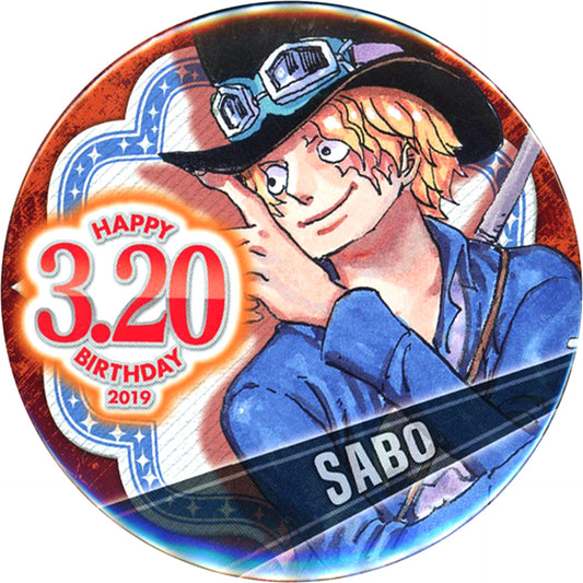 Sabo One Piece Birthday Button 2019 [USED]