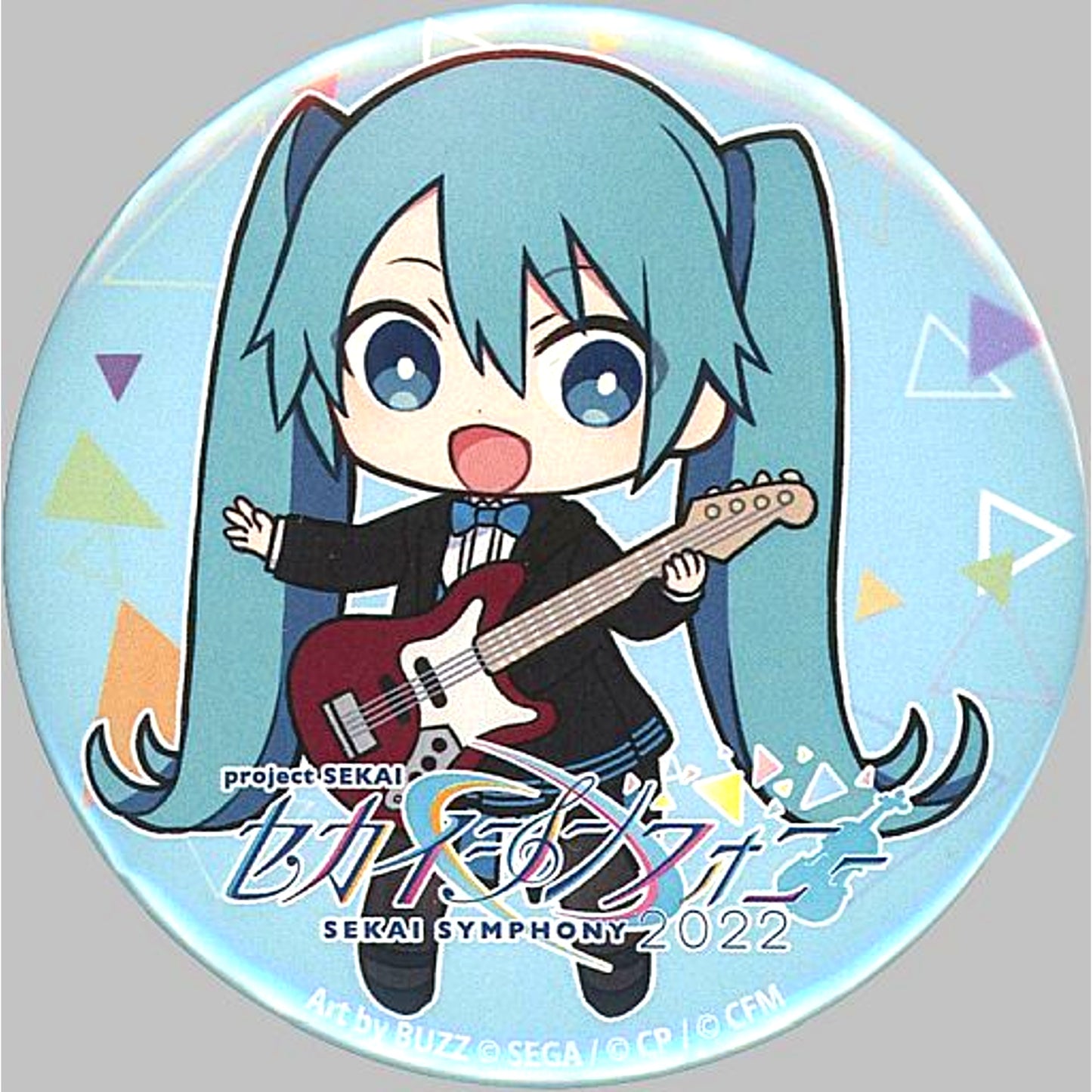 Hatsune Miku Mini Character Project SEKAI Sekai Symphony 2022 Trading Button [USED]